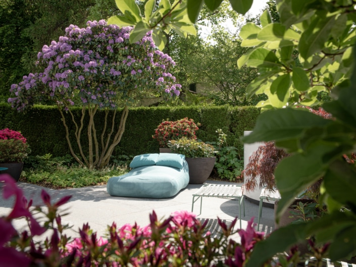 Wellness im Garten Gemütlicher Privatgarten in Küsnacht